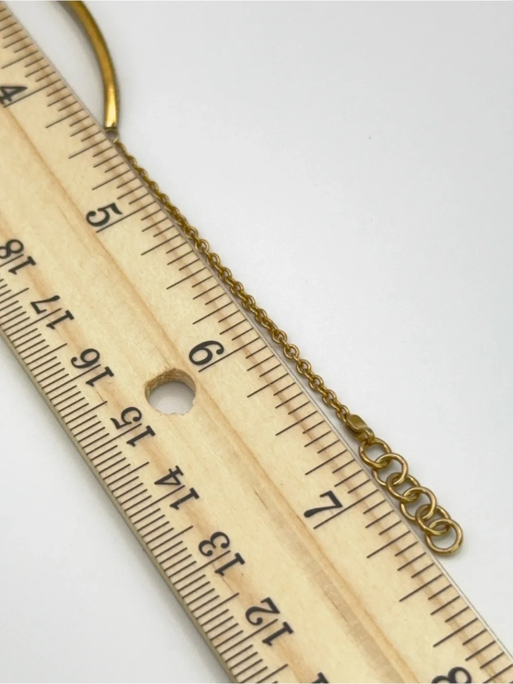 Gold-tone MK Michael Kors pavé curved bar Bracelet